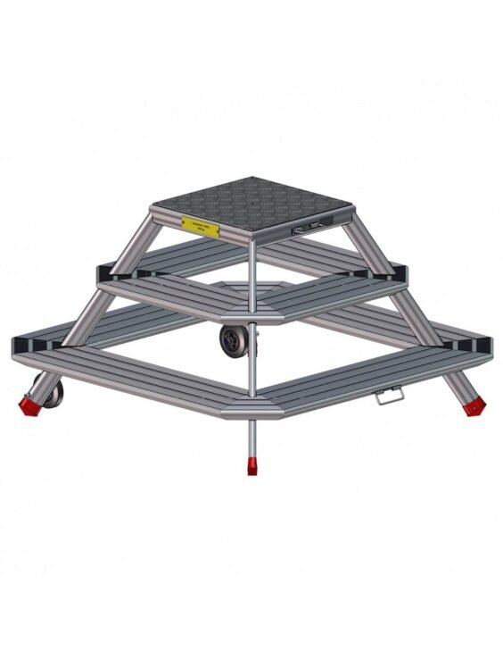 Marchepied monobloc de marque Fortal Type Trapézoïdal