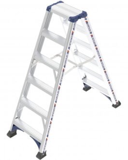 Escabeau fixe double accès de marque Duarib Type Alpha