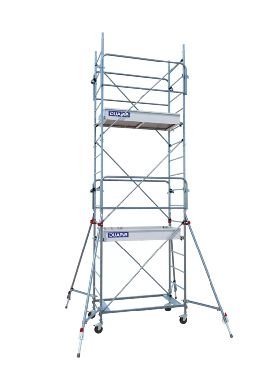 Echafaudages roulants acier de marque Duarib de type AC 150