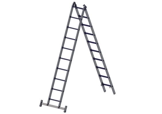 Echelle transformable 2 plans de marque Fortal de type T2A