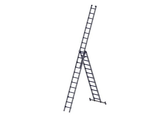 Echelle transformable 3 plans de marque Fortal de type T3A