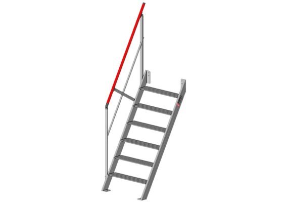 Escaliers droits de marque Fortal type inclinaison 60°