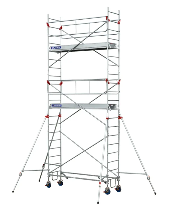 Echafaudages roulants acier de marque Duarib de type Rollstar 254