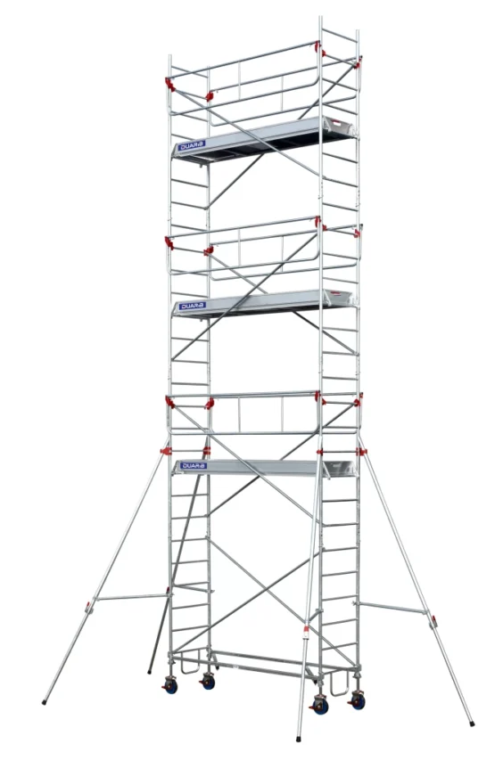 Echafaudages roulants acier de marque Duarib de type Rollstar 295