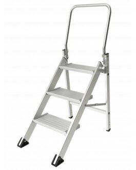 Marchepied pliable simple accès de marque Tubesca Type Confort Pliant