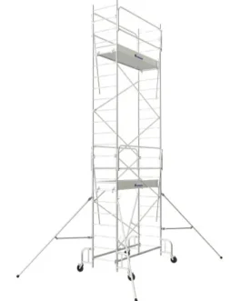 Echafaudages roulants acier de marque Tubesca de type Junior 200