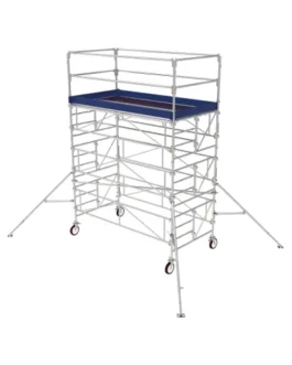 Echafaudages roulants acier de marque Tubesca de type Tour Generis 450