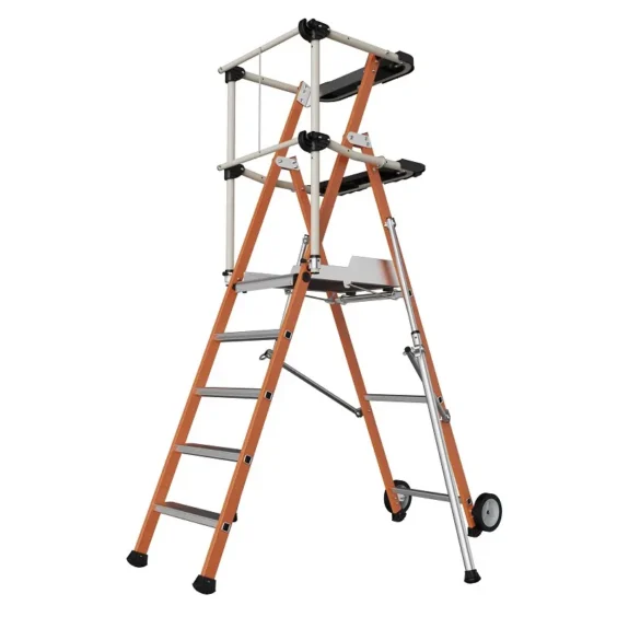 Plateforme Roulante pliable de marque Tubesca Type PIRL Sherpa isolant