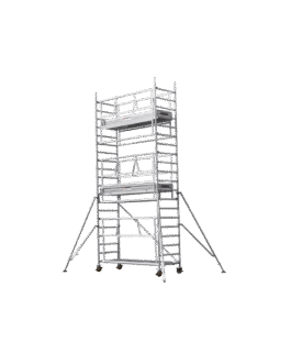 Echafaudages roulants aluminium de marque Fortal de type Jupiter