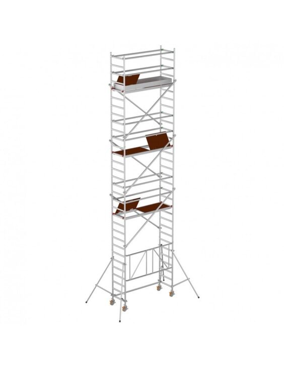 Echafaudages roulants aluminium de marque Fortal de type Nova