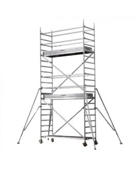 Echafaudages roulants aluminium de marque Fortal de type Saturne