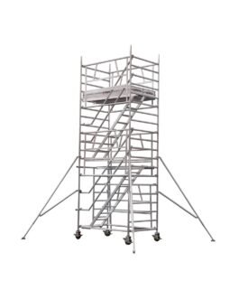 Echafaudages roulants aluminium de marque Fortal de type Uranus