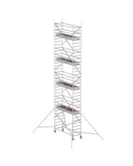 Echafaudages roulants aluminium de marque Fortal de type FORT&rsquo; ALUMINIUM 800 Lisses et diagonales
