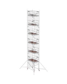 Echafaudages roulants aluminium de marque Fortal de type FORT&rsquo; ALUMINIUM 1400 MDS cadre de passage